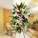 Funeral Pedestal Tribute